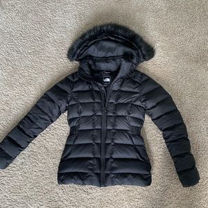 The North Face women’s jacket with hood XS